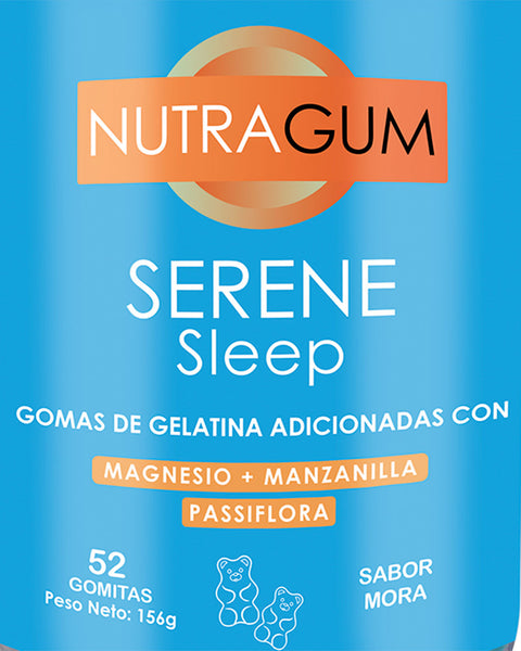 Nutragum Serene Sleep: Gomas de gelatina adicionadas con pasiflora, manzanilla y magnesio#color_001-serene-sleep