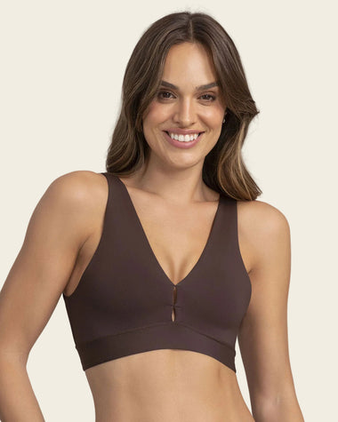 Top ligero escote en V#color_c56-marron