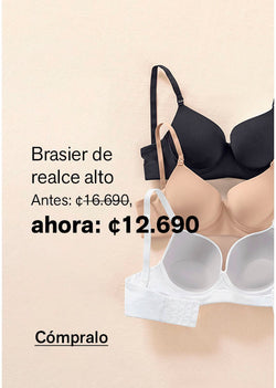 DKNY - brasier con aros para mujer, Blanco/Negro, 32A : .com