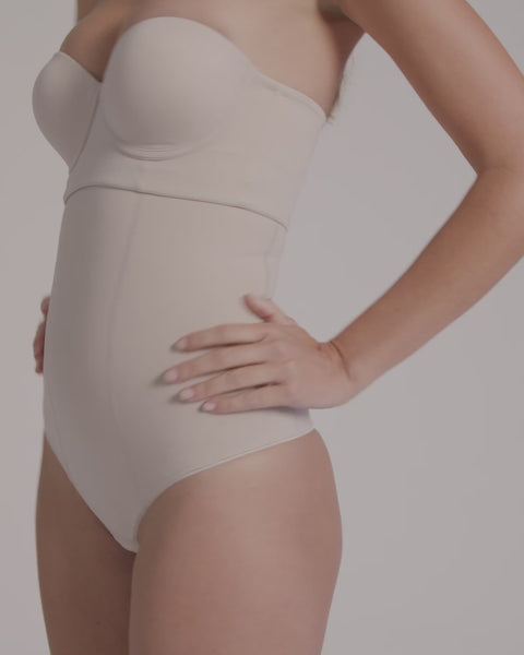 Bloomer faja de control estilo hilo y efecto cintura reloj de arena#all_variants