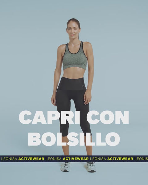 Capri de control en abdomen y muslos con bolsillo lateral y tecnología copper#all_variants