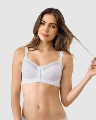 Brasier facilitador de postura con copas en espuma multi/benefit#color_000-blanco