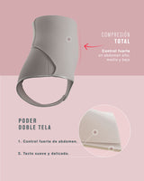 Bloomer faja postparto y postquirúrgico con laterales en velcro#all_variants