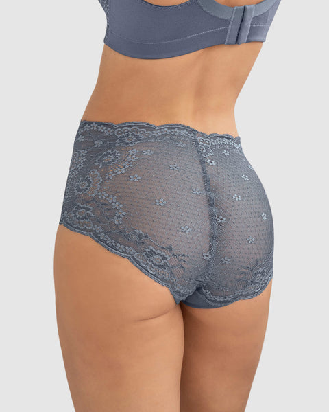 Bloomer clásico en encaje smartlace#color_457-azul-grisaceo