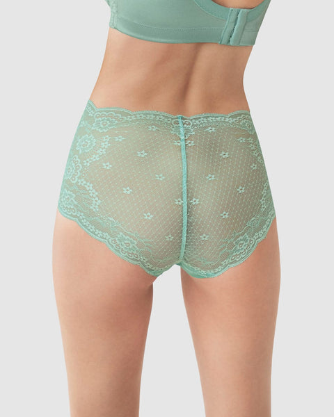 Bloomer clásico en encaje smartlace#color_644-verde