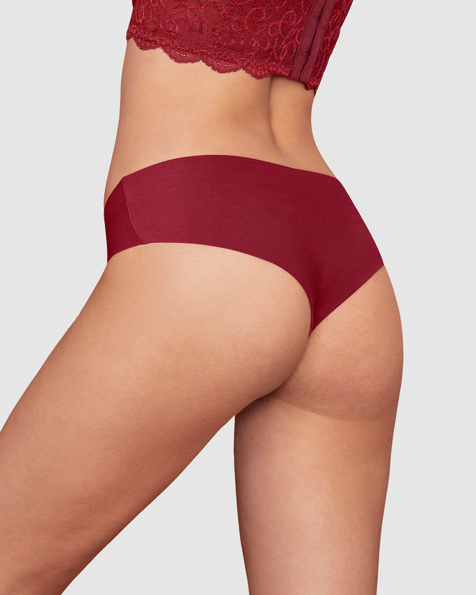 Bloomer cachetero en algodón ultrasuave#color_a40-rojo