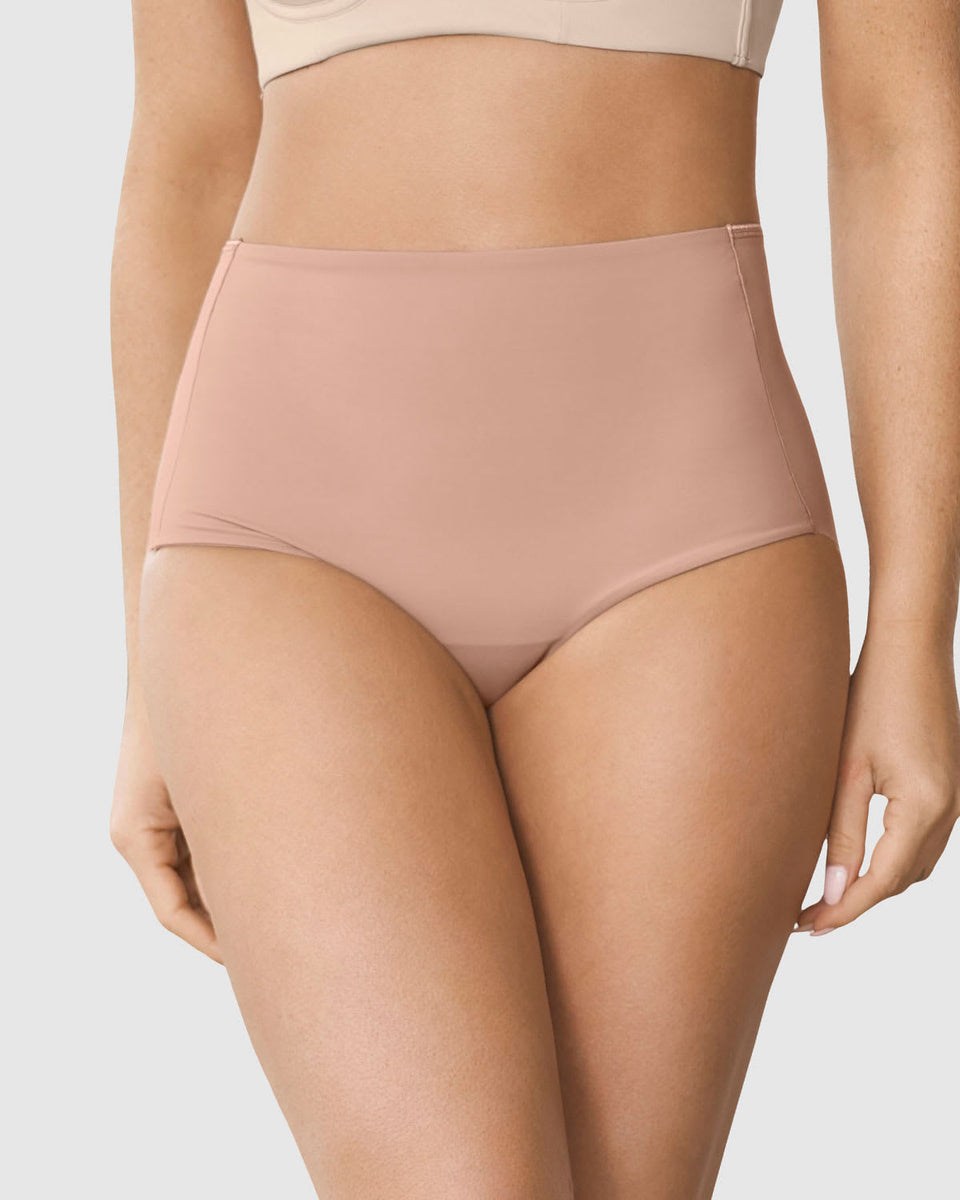 Bloomer clásico invisible con tela inteligente sin costuras ni elásticos