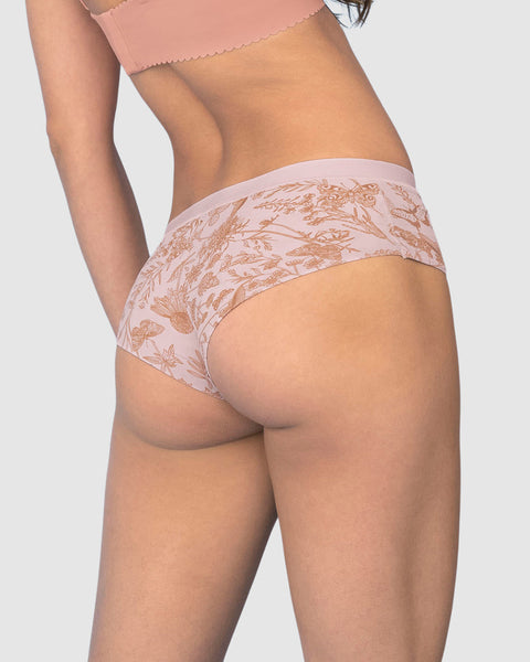 Bloomer cachetero invisible talla única comodidad total#color_814-rosa-estampado