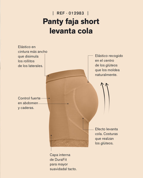 Bloomer faja tipo short levanta cola#all_variants