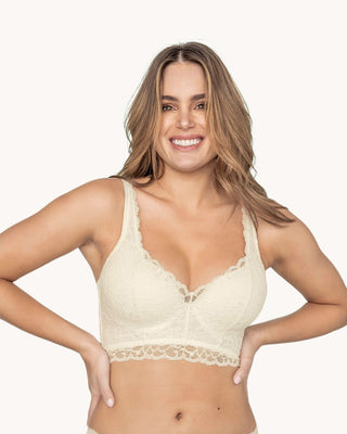 Brasier tipo bustier sexy support con cubrimiento de espalda#color_253-marfil