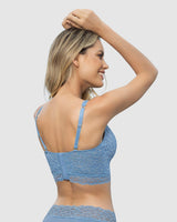 Brasier tipo bustier sexy support con cubrimiento de espalda#color_506-azul-claro