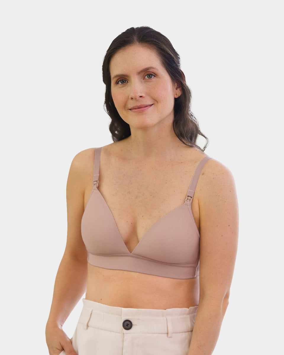 Brasier de lactancia sin arco con tecnología antibacterial