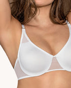 Brasier en tul con arcos total comodidad ultra light bra