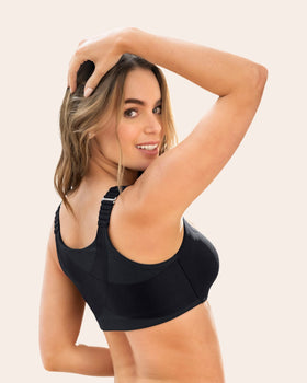 Brasier de soporte de espalda con cargaderas ajustables multi-support bra#color_700-negro