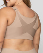 Brasier de soporte de espalda con cargaderas ajustables multi-support bra