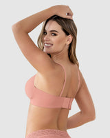 Brasier de escote profundo con realce suave sin arco perfect comfort bra#color_319-rosado