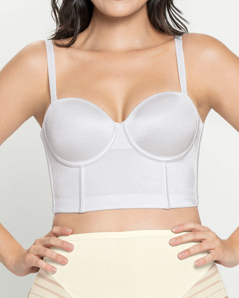 Brasier tipo bustier ideal como strapless#color_000-blanco