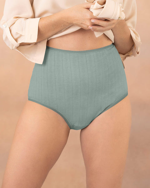 Paquete x 3 bloomers clásicos con excelente cubrimiento#color_s20-mandarina-gris-verdoso-cafe-claro