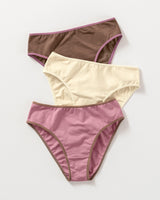 Paquete x 3 bloomers tipo bikini con buen cubrimiento#color_s23-rosa-cafe-marfil