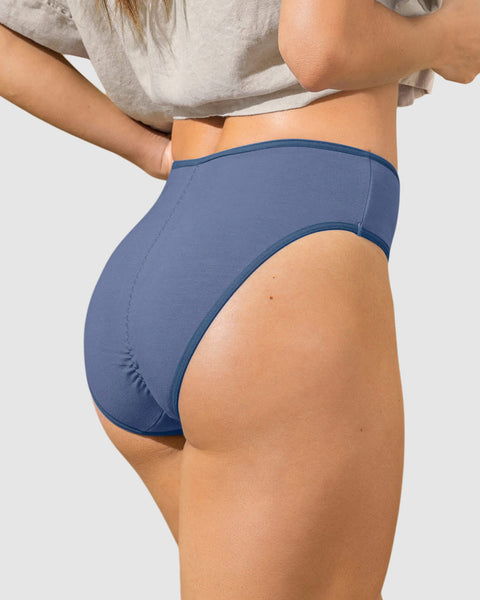 Paquete x 3 bloomers tipo bikini con buen cubrimiento#color_s26-durazno-azul-medio-estampado