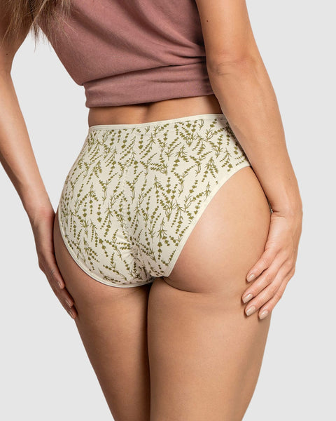 Paquete x 3 bloomers tipo bikini con buen cubrimiento#color_s27-mora-vino-estampado