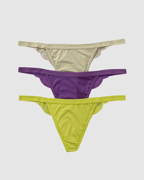 Paquete x 3 hilos descaderadas con encaje#color_s35-estampado-amarillo-verdoso-morado