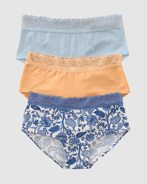 Paquete x3 bloomers estilo hipster total comodidad#color_s05-durazno-azul-medio-estampado