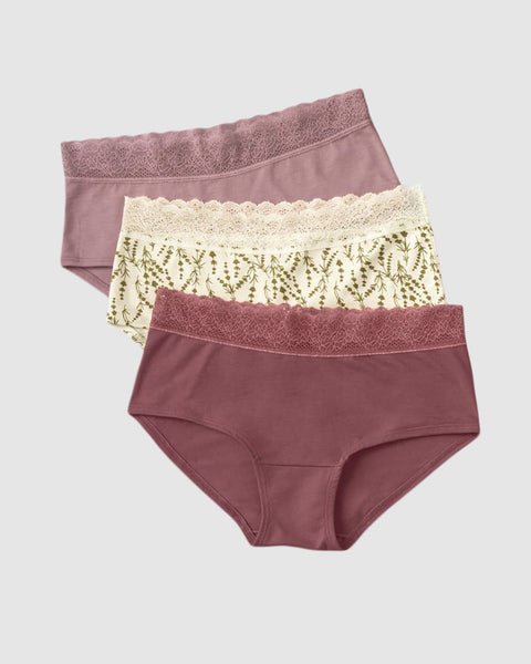 Paquete x3 bloomers estilo hipster total comodidad#color_s06-mora-vino-estampado