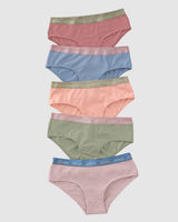 Paquete x 5 bloomers estilo hipster#color_s03-lila-terracota-rosado-azul-verde
