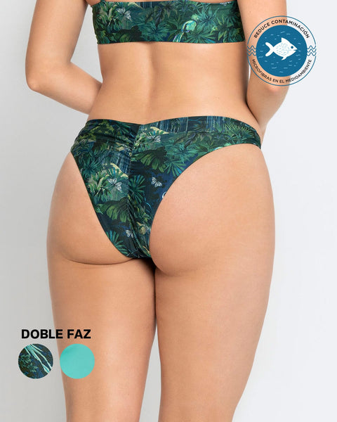 Bloomer de bikini bio-pet doble faz#color_515-estampado-tropical