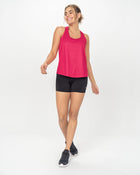 Camiseta deportiva de secado rápido y silueta semiajustada para mujer