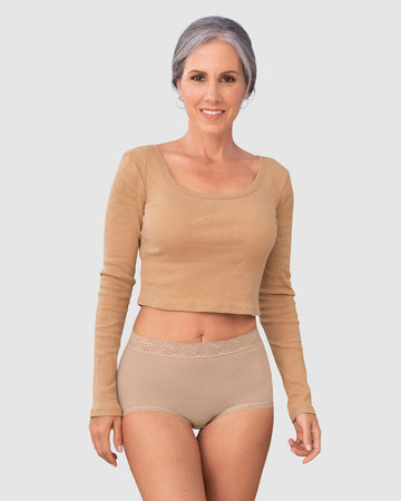 Paquete x 3 confortables hilos clásicos de ajuste y cubrimiento total#color_984-beige-blanco-marfil