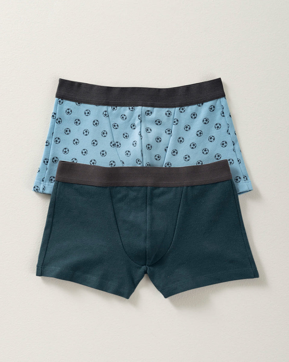 Paquete x 2 bóxers leo en algodón para niños