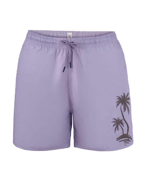 Pantaloneta corta de baño para hombre elaborada con pet reciclado#color_480-morado