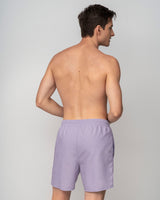 Pantaloneta corta de baño para hombre elaborada con pet reciclado#color_480-morado