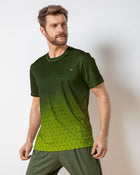 Camiseta deportiva manga corta de secado rápido