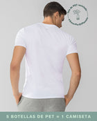 Camiseta deportiva de secado rápido elaborada con pet reciclado