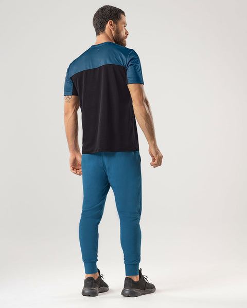 Jogger deportivo estilo sudadera con bolsillos laterales funcionales#color_512-azul