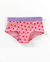 Paquete x 5 bloomers tipo hipster en algodón suave para niña#color_s23-blanco-naranja-frutas-fresas-rosado