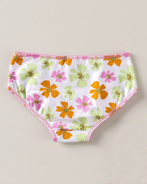 Paquete x 3 bloomers clásicos en algodón suave para niña#color_s23-flores-pinas-marfil