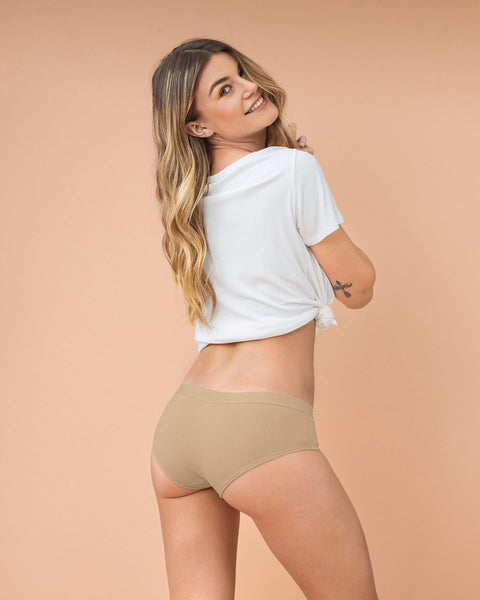 3 bloomers estilo hipster en algodón#color_s44-terracota-estampado-dorado