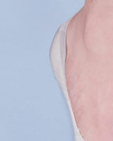 Calcetín invisible de algodón con diseño que protege el pie#color_089-beige