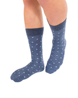 Px3 calcetín casual de caña alta masculino surtido de colores#color_s01-azul-rayas-puntos