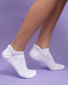 Calcetines tipo calceta soporte en tobillo y protector de talón