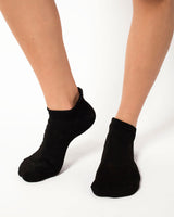 Calcetines tipo calceta soporte en tobillo y protector de talón#color_701-negro