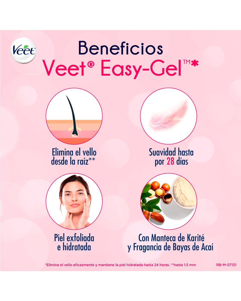 Veet Facial Bandas De Cera Depilatoria Pieles Normales Leonisa