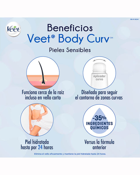 Veet crema depilatoria para bikini y axilas#color_sin-color