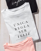 Blusa manga corta cuello redondo