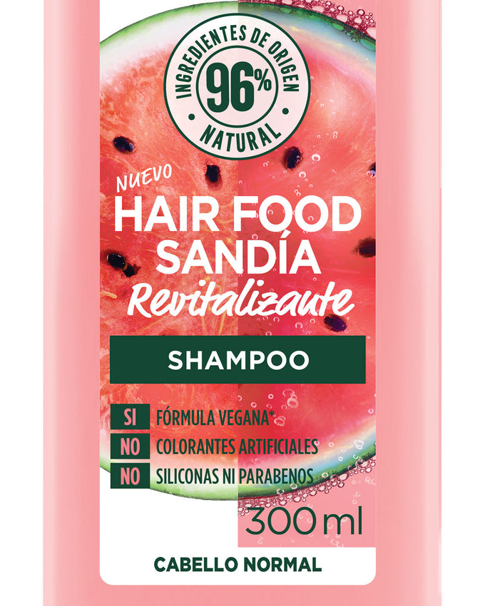Fructis hair food sandía shampoo#color_sandia