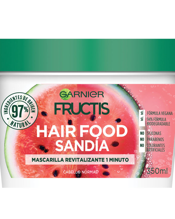 Fructis hair food sandía tratamiento#color_sandia